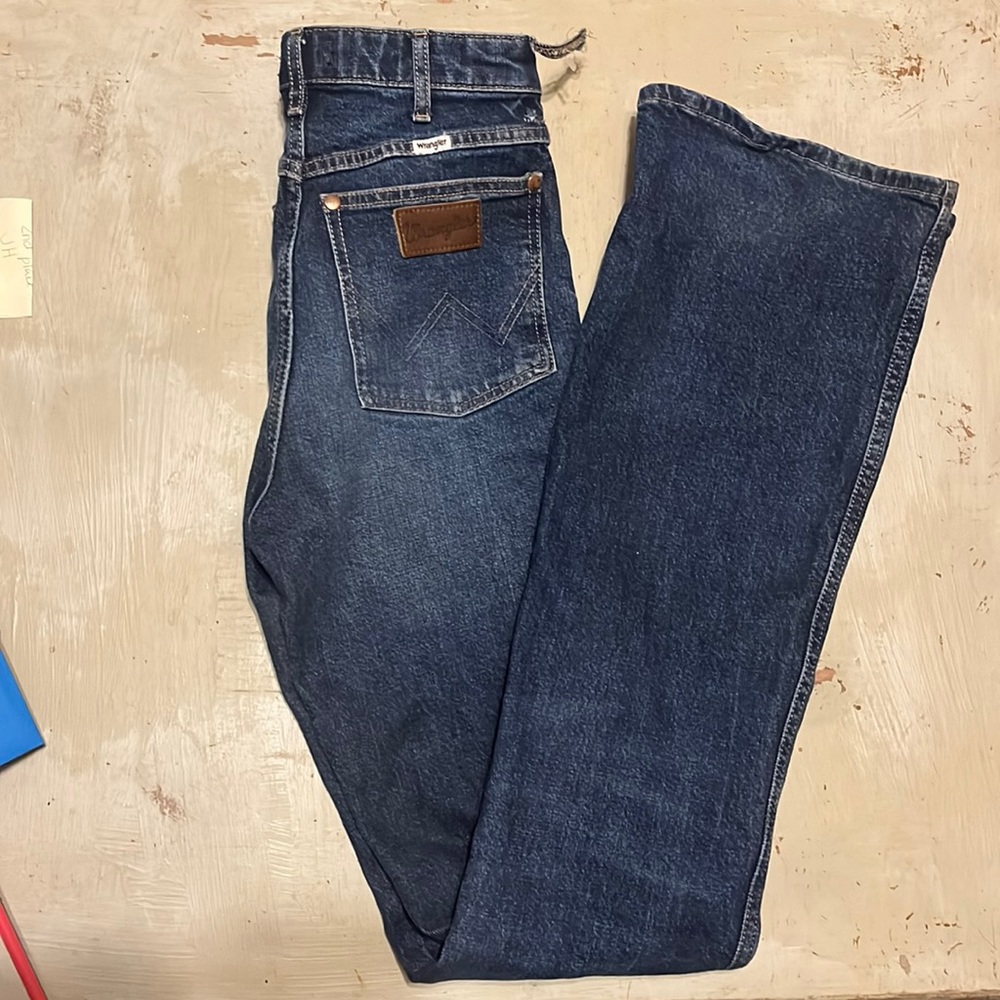 Wrangler westward high rise bootcut jeans 26x36